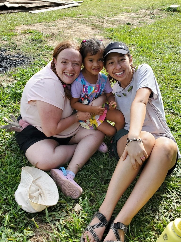 Generous Hearts participants serving during a Peru mission trip.